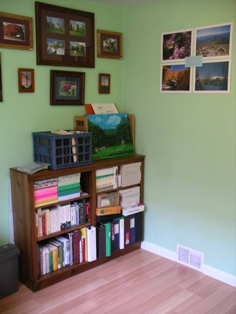 Left side of studio from inside